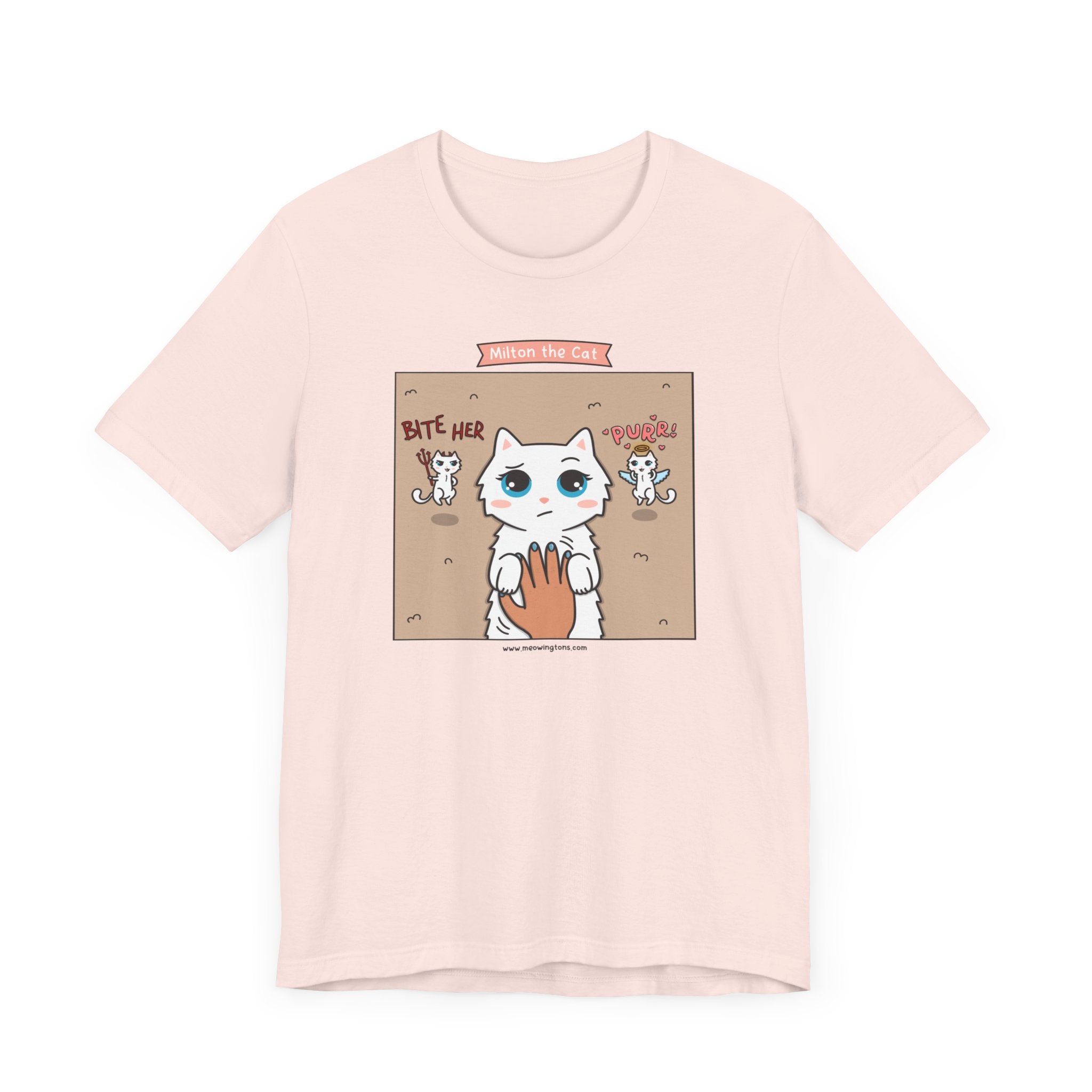 Tummy Rubs Cat Comic T-Shirt