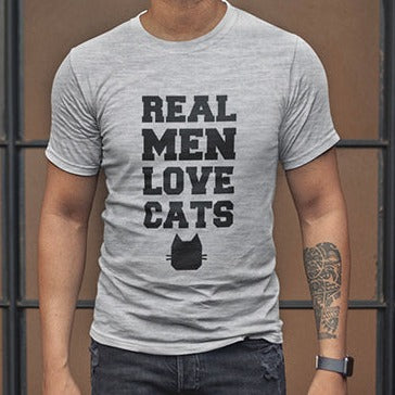 Real Men Love Cats T-Shirt
